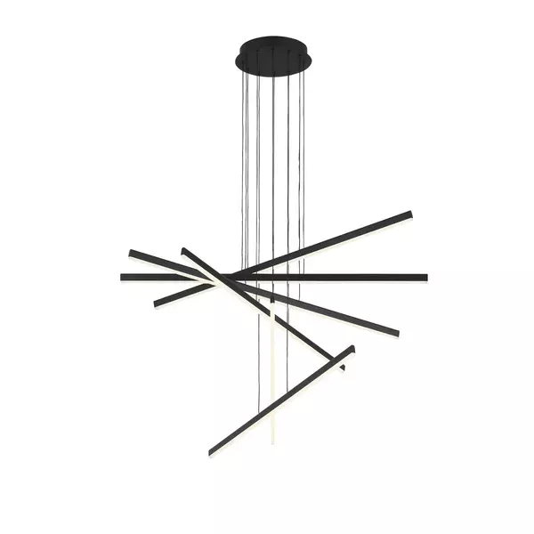 SL394.423.06 Люстра подвесная ST-Luce Черный/Белый LED 1*100W 4000K BASONI · St Luce, SL394.423.06