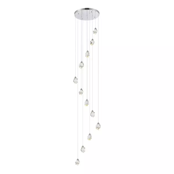 

SL6114.103.12 Светильник подвесной ST-Luce Хром/Прозрачный LED 12*3W 3000K CASCATO · Cascato, St Luce, SL6114.103.12