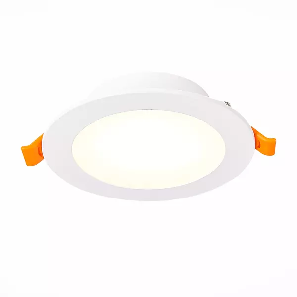 ST212.508.10 Св-к встр. Белый LED 1*10W 3000K/4000K/6000K 850Lm Ra80 110° IP20 D120xH30 220-240V Встраиваемые светильники · St Luce, ST212.508.10