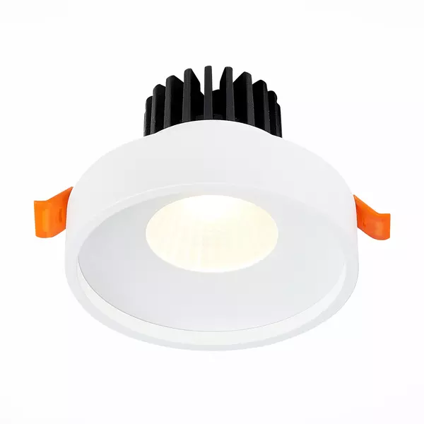 ST751.548.10 Св-к встр. Белый LED 1*10W 4000K 750Lm Ra&gt;90 38° IP20 D100xH75 170-240V Встраиваемые светильники · St Luce, ST751.548.10