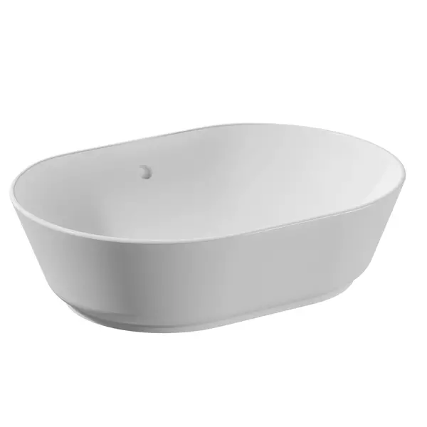 Раковина «Vitra» Geo 55 7427B003-0012 фарфоровая белая