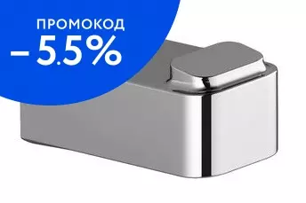 

Крючок «Ravak» TD 110.00 на стену хром