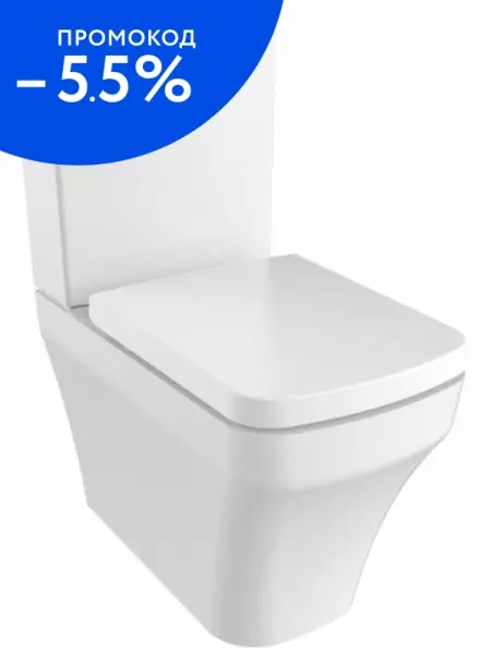 

Унитаз компакт безободковый «Creavit» Solo SO361-11CB00E-0000/YD.SET.032.12/KC2003.02.0000E белый с сиденьем дюропласт с микролифтом белое