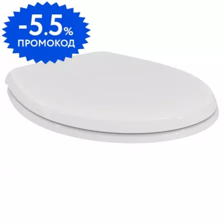 Сиденье для унитаза «Ideal Standard» W303001 дюропласт с микролифтом белое