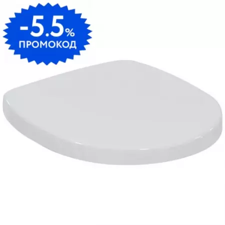 Сиденье для унитаза «Ideal Standard» Connect Space E129101 дюропласт с микролифтом белое