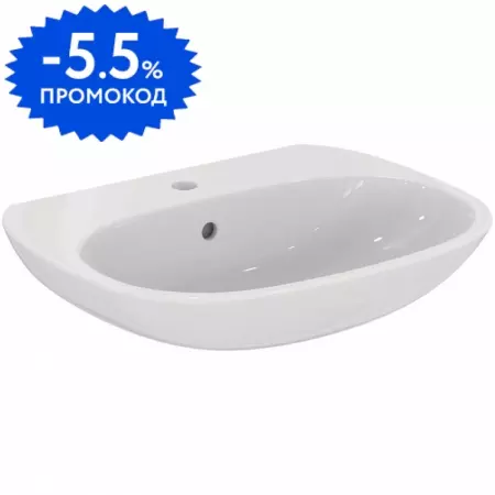 Раковина «Ideal Standard» Tesi 60/47 T352201 фарфоровая белая