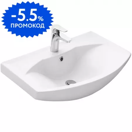 Раковина «Santek» Смайл 65 фарфоровая