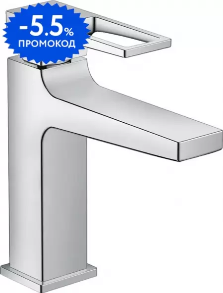 

Смеситель для раковины «Hansgrohe» Metropol 74507000 с донным клапаном хром