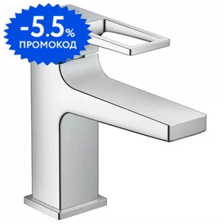 

Смеситель для раковины «Hansgrohe» Metropol 74500000 с донным клапаном хром