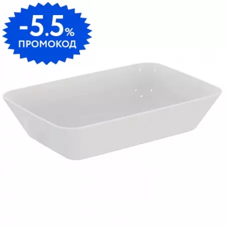 Раковина «Ideal Standard» Connect Air 60/40 фаянсовая Euro White