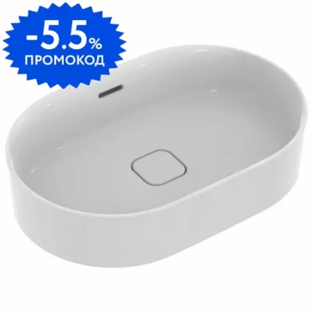 Раковина «Ideal Standard» Strada II Oval Vessel 60/40 T360401 фарфоровая Euro White