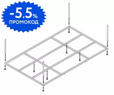 Каркас под ванну «Cezares» Plane Duo-MF