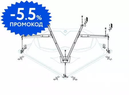 Каркас под ванну «Cezares» Cetina-150-MF