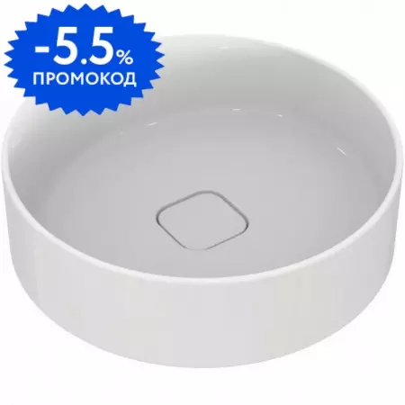 Раковина «Ideal Standard» Standard Strada II Round Vessel 45/45 T296101 фарфоровая белая