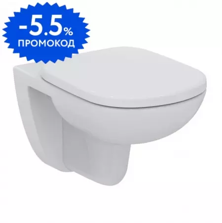 Подвесной унитаз «Ideal Standard» Tempo W941106 белый с сиденьем дюропласт с микролифтом белое