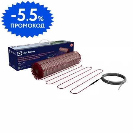 Электрический теплый пол «Electrolux» Eco Mat EEM 2-150-0,5