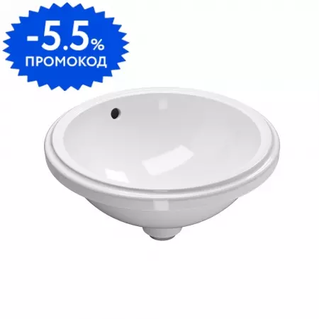 Раковина «Geberit» Variform 40/42 500.744.01.2 фарфоровая белая