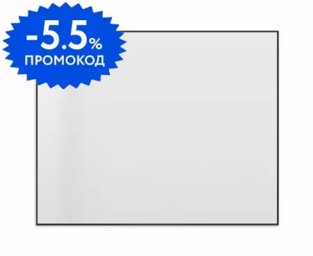 Зеркало «Cezares» SPC-AL 100/80 без света Nero