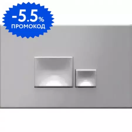 Кнопка смыва «Isvea» Axis Piazza 54MJ0101I матовый хром