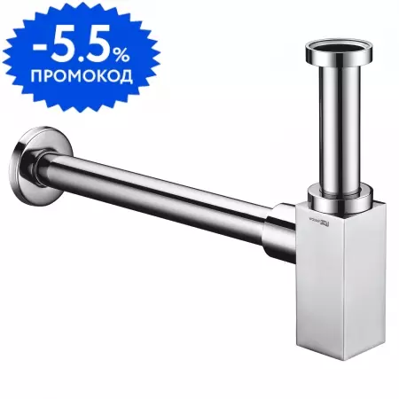 

Сифон для раковины «Wasserkraft» A072 хром