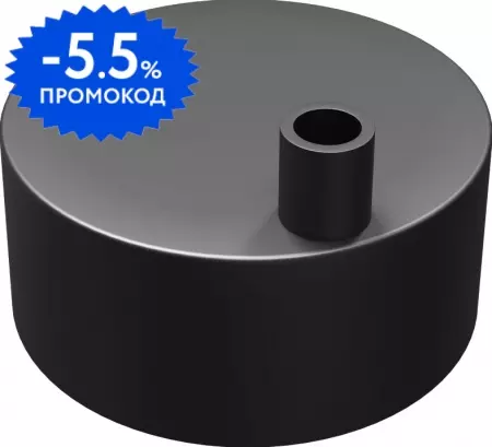 Коробка для скрытой проводки «Lemark» LM0101BL 1 шт. чёрный