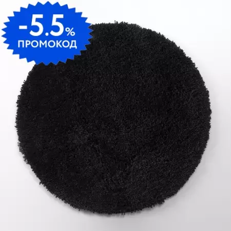 

Коврик для ванной «WasserKRAFT» Dill BM-3911 60/60 резина, микрофибра Caviar