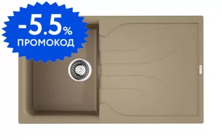 Мойка для кухни «Omoikiri» Yasugata 86 CH 86/50 искусственный камень шампань универсальная