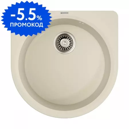 Мойка для кухни «Omoikiri» Akegata 51 PA 51/51 искусственный камень пастила