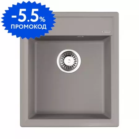 Мойка для кухни «Omoikiri» Daisen 42 GR 42/51 искусственный камень leningrad grey