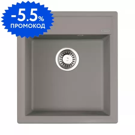 Мойка для кухни «Omoikiri» Daisen 46 GR 46/51 искусственный камень leningrad grey