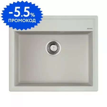 Мойка для кухни «Omoikiri» Daisen 60 PA 60/51 искусственный камень пастила