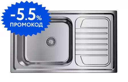 Мойка для кухни «Omoikiri» Haruna 86 IN 86/50 нержавеющая сталь универсальная