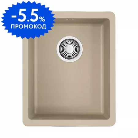 Мойка для кухни «Omoikiri» Kata 34 U SA 34/42 искусственный камень бежевая