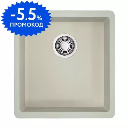 Мойка для кухни «Omoikiri» Kata 40 U PA 40/42 искусственный камень пастила