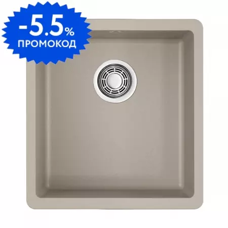 Мойка для кухни «Omoikiri» Kata 40 U SA 40/42 искусственный камень бежевая