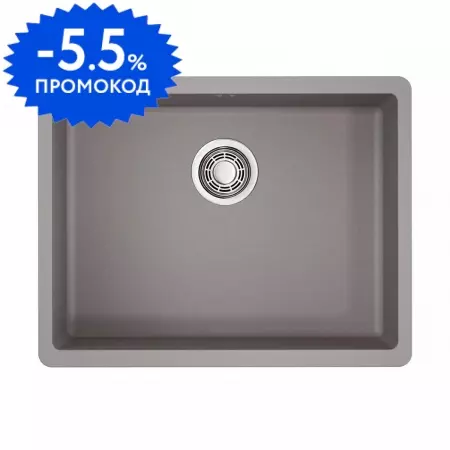 Мойка для кухни «Omoikiri» Kata 54 U GR 54/42 искусственный камень leningrad grey