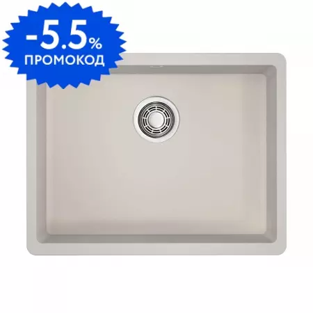 Мойка для кухни «Omoikiri» Kata 54 U PA 54/42 искусственный камень пастила