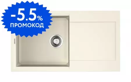 Мойка для кухни «Omoikiri» Sakaime 78 WH 78/44 искусственный камень белая универсальная