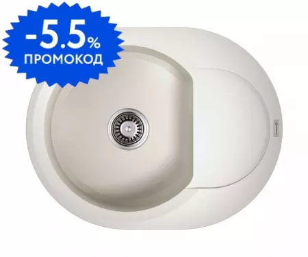 Мойка для кухни «Omoikiri» Sakaime 60E EV 60/47 искусственный камень эверест универсальная