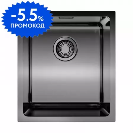 Мойка для кухни «Omoikiri» Tadzava 39 GM 39/44 нержавеющая сталь вороненая сталь