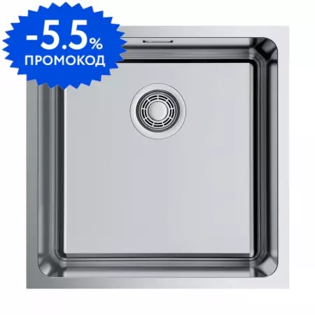 Мойка для кухни «Omoikiri» Tadzava 44 U IN Quadro 44/44 нержавеющая сталь