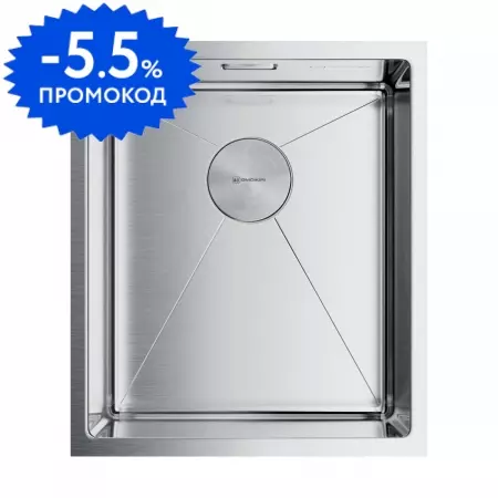 Мойка для кухни «Omoikiri» Taki 38 U/IF IN 38/44 нержавеющая сталь