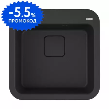 Мойка для кухни «Omoikiri» Tasogare 51 BL 51/51 искусственный камень чёрная