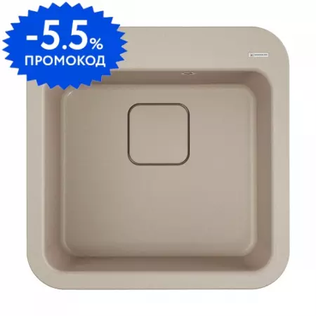 Мойка для кухни «Omoikiri» Tasogare 51 SA 51/51 искусственный камень бежевая