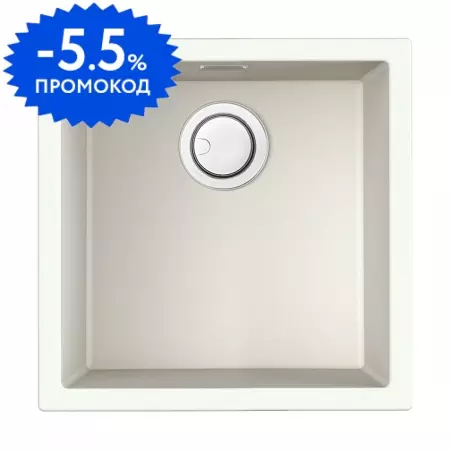 Мойка для кухни «Omoikiri» Yamakawa 45 U/I WH 46/46 искусственный камень белая