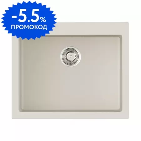 Мойка для кухни «Omoikiri» Bosen 61 WH 61/50 искусственный камень белая