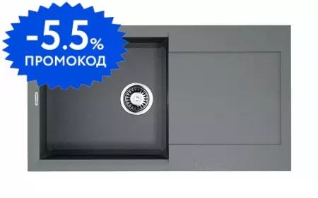 Мойка для кухни «Omoikiri» Sakaime 78 GR 78/44 искусственный камень leningrad grey универсальная