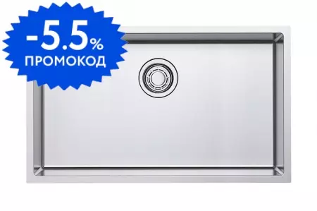 Мойка для кухни «Omoikiri» Tadzava 75 U/I IN 75/44 нержавеющая сталь