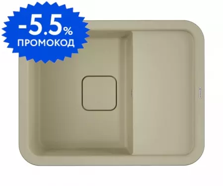 Мойка для кухни «Omoikiri» Tasogare 65 BE 65/51 искусственный камень ваниль универсальная