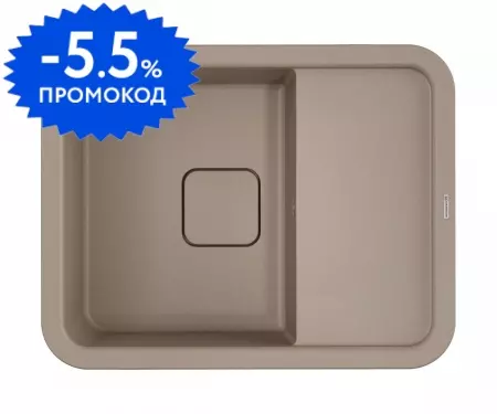 Мойка для кухни «Omoikiri» Tasogare 65 SA 65/51 искусственный камень бежевая универсальная